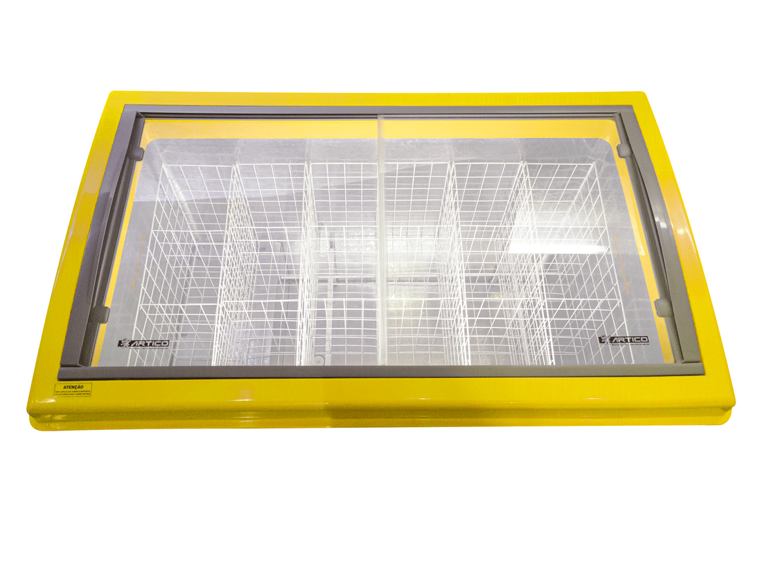 FREEZER HORIZONTAL 400 LITROS FH400B AMARELO