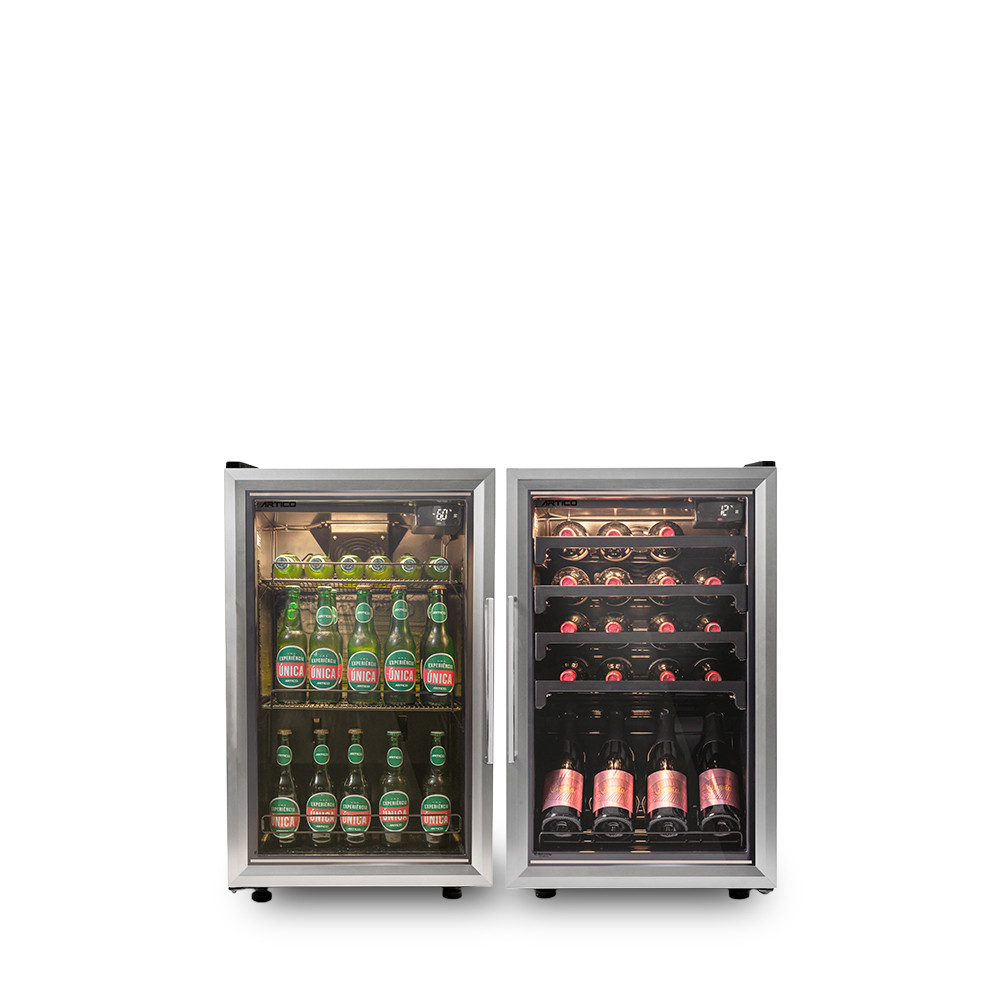 Adega e cervejeira Artico Conjunto de cervejeira e adega Artico