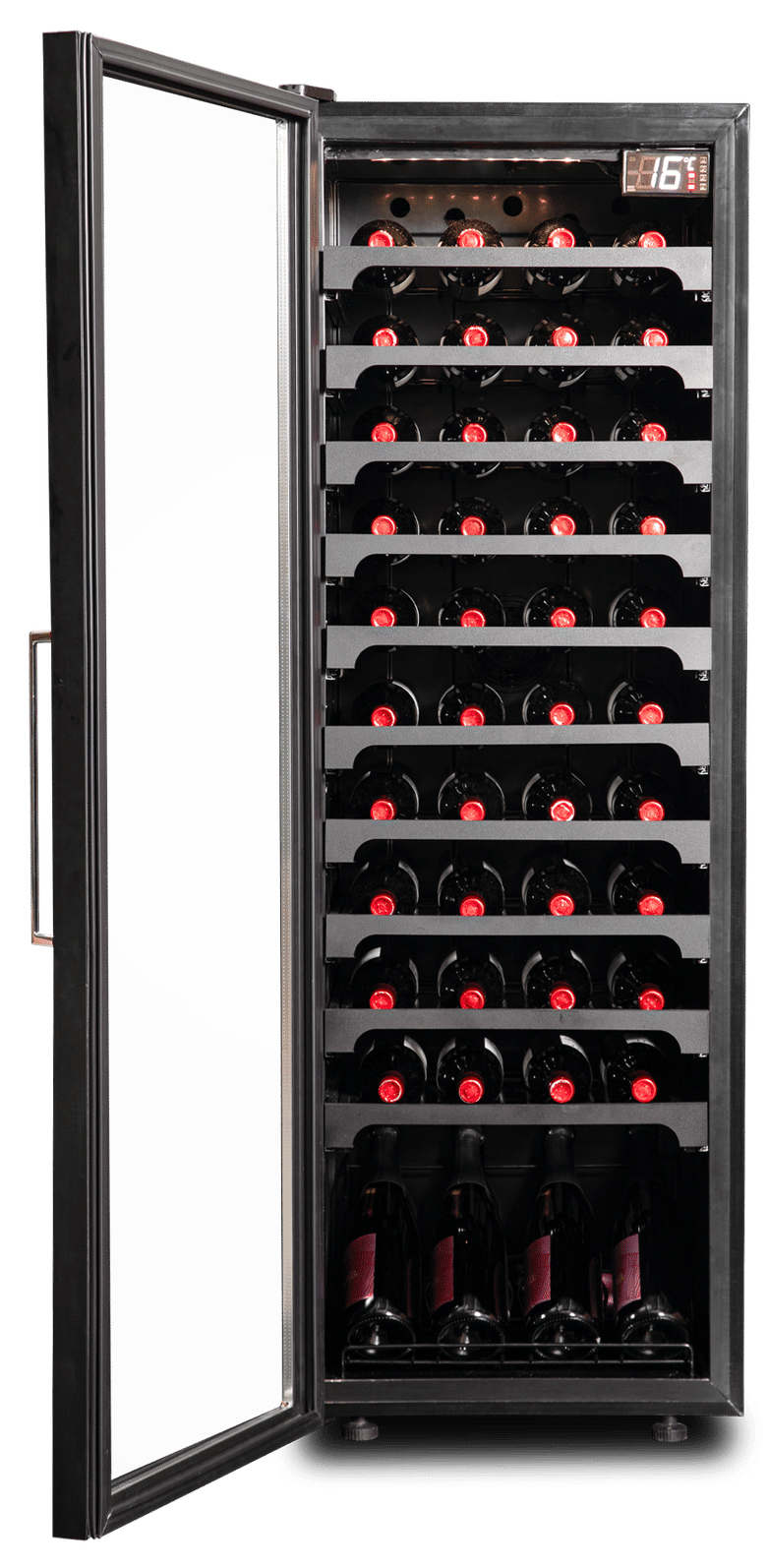 Adega AD200 Adega AD200 visão frontal em close