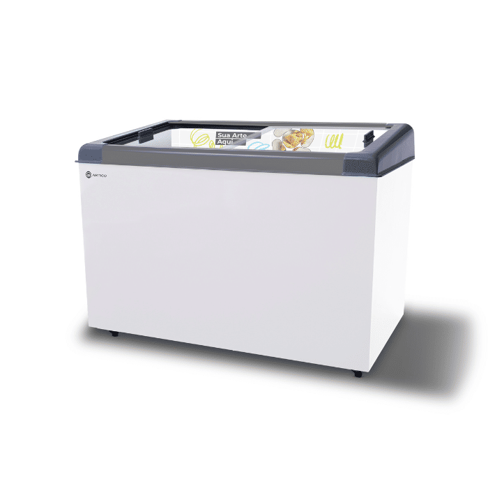 CONGELADOR EXPOSITOR 400 LITROS NEW SLIM 350 BIVOLT CINZA CONGELADOR EXPOSITOR 400 LITROS NEW SLIM 350 BIVOLT CINZA