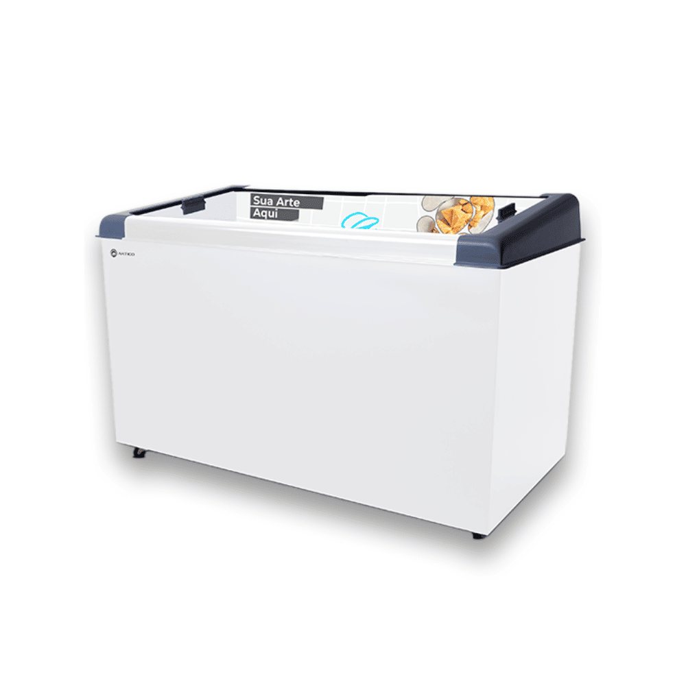 CONGELADOR EXPOSITOR 460 LITROS NEW SLIM 450 BIVOLT BRANCO CONGELADOR EXPOSITOR 460 LITROS NEW SLIM 450 BIVOLT BRANCO