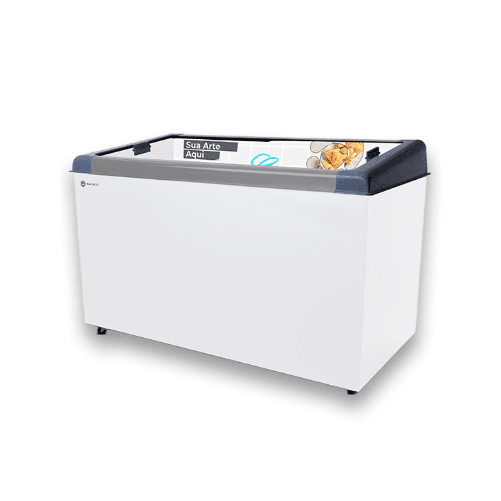 CONGELADOR EXPOSITOR 460 LITROS NEW SLIM 450 BIVOLT CINZA
