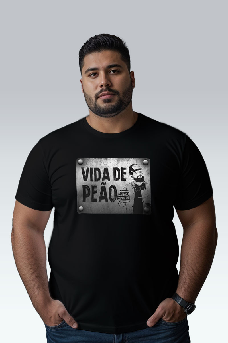Kit Força de Peão com 4 camisetas
