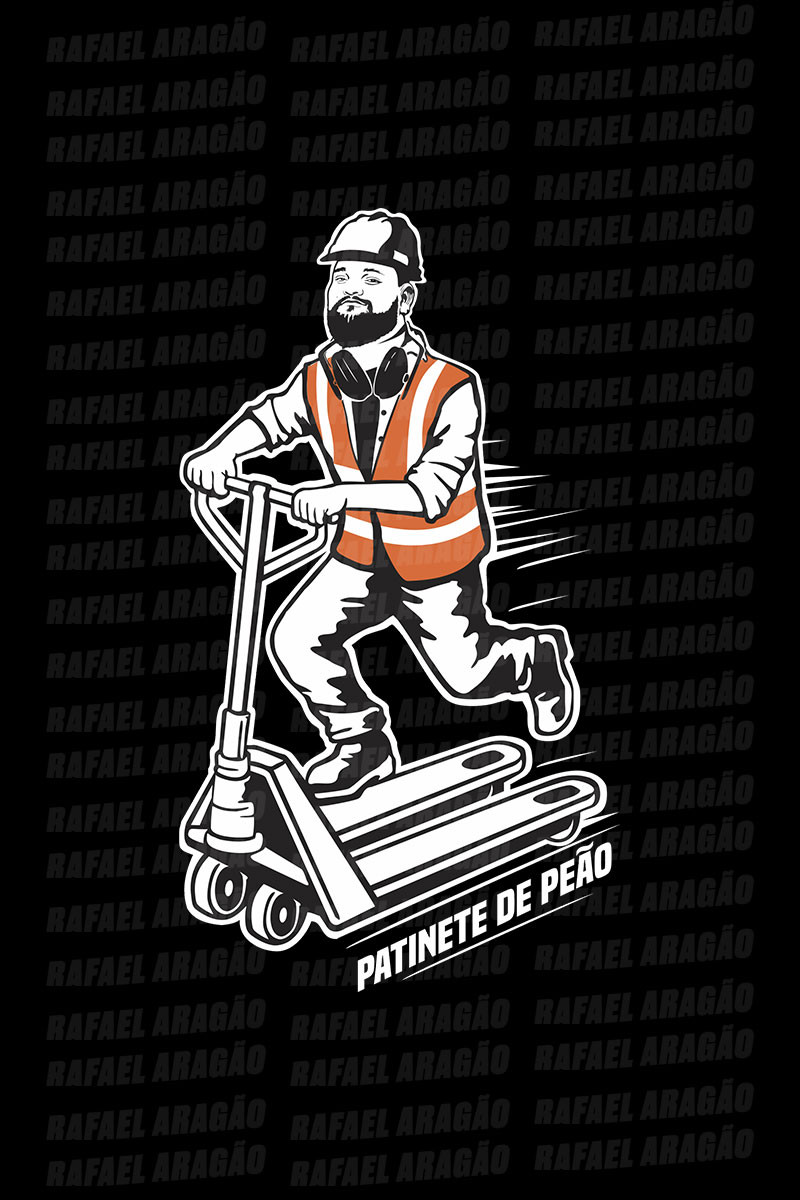 Kit Força de Peão com 4 camisetas