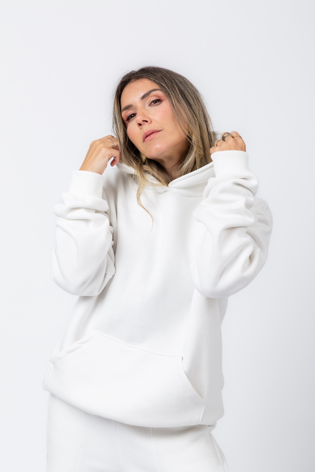 CASACO OVERSIZED MOLETOM ALL THE TIME OFF