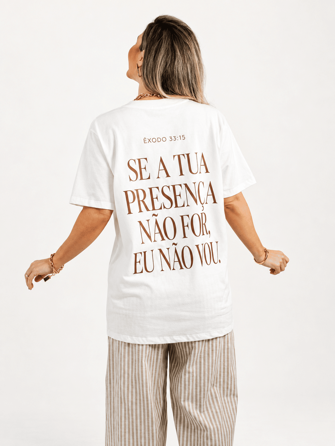 T-SHIRT OVERSIZED EXÔDO 33:15