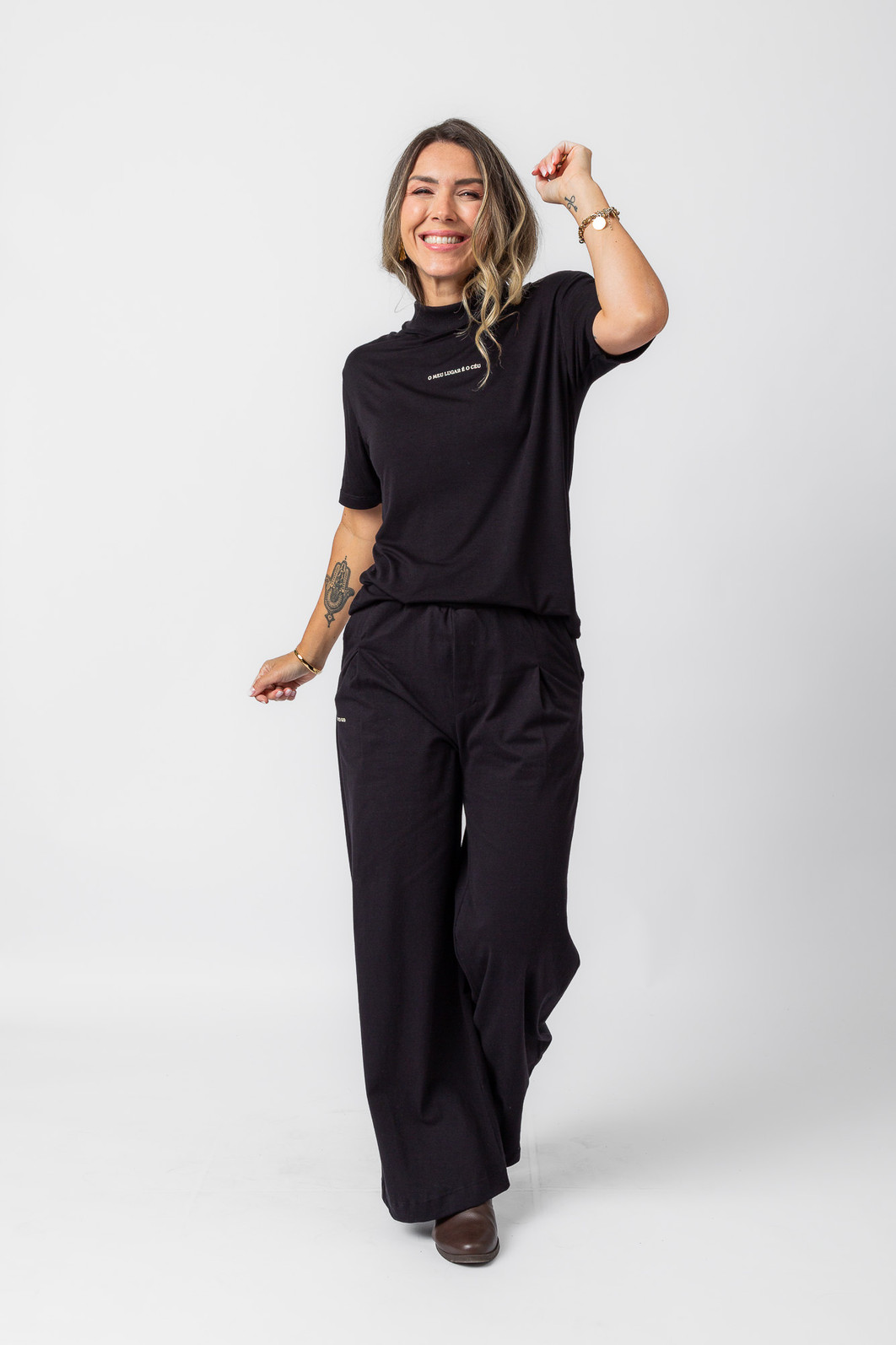 CALÇA CLASSIC VISCOSE PRETA CALÇA CLASSIC VISCOSE PRETA