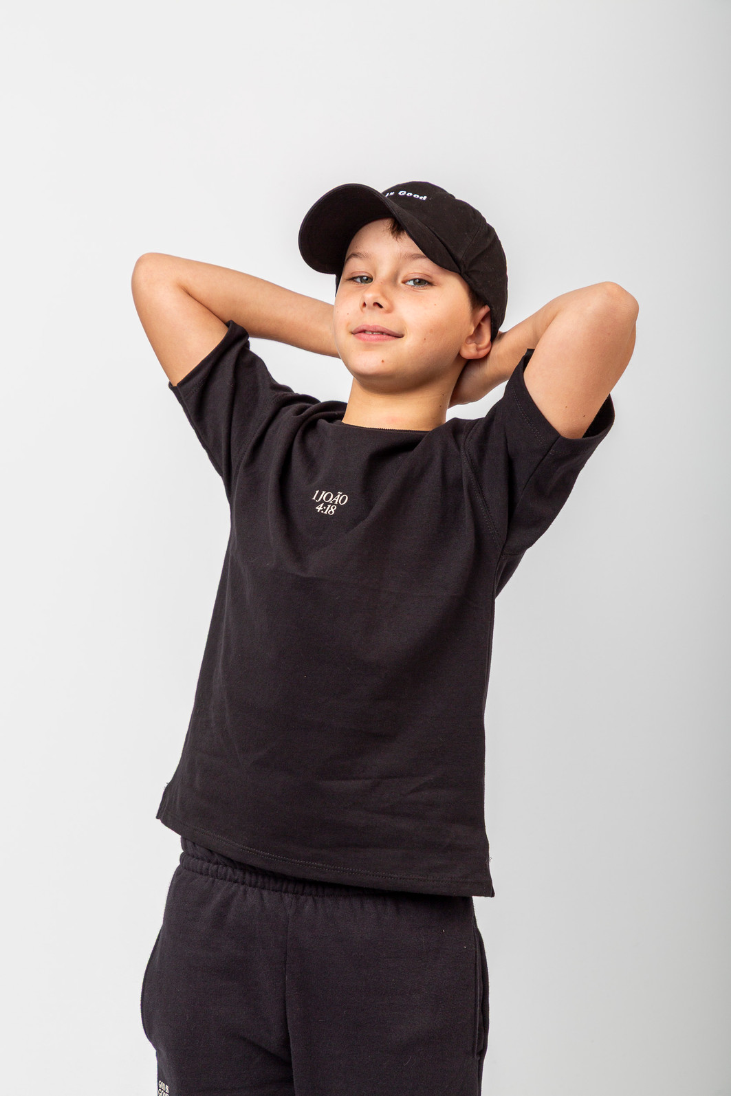 CAMISETA INFANTIL PERFEITO AMOR PRETA CAMISETA INFANTIL PERFEITO AMOR PRETA