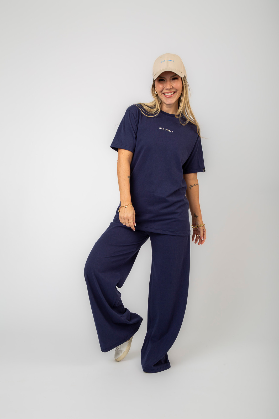 T-SHIRT NÃO DESANIME OVERSIZED