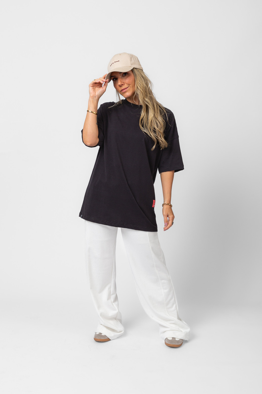 T-SHIRT MAXI OVERSIZED JESUS SALVOU A MINHA VIDA