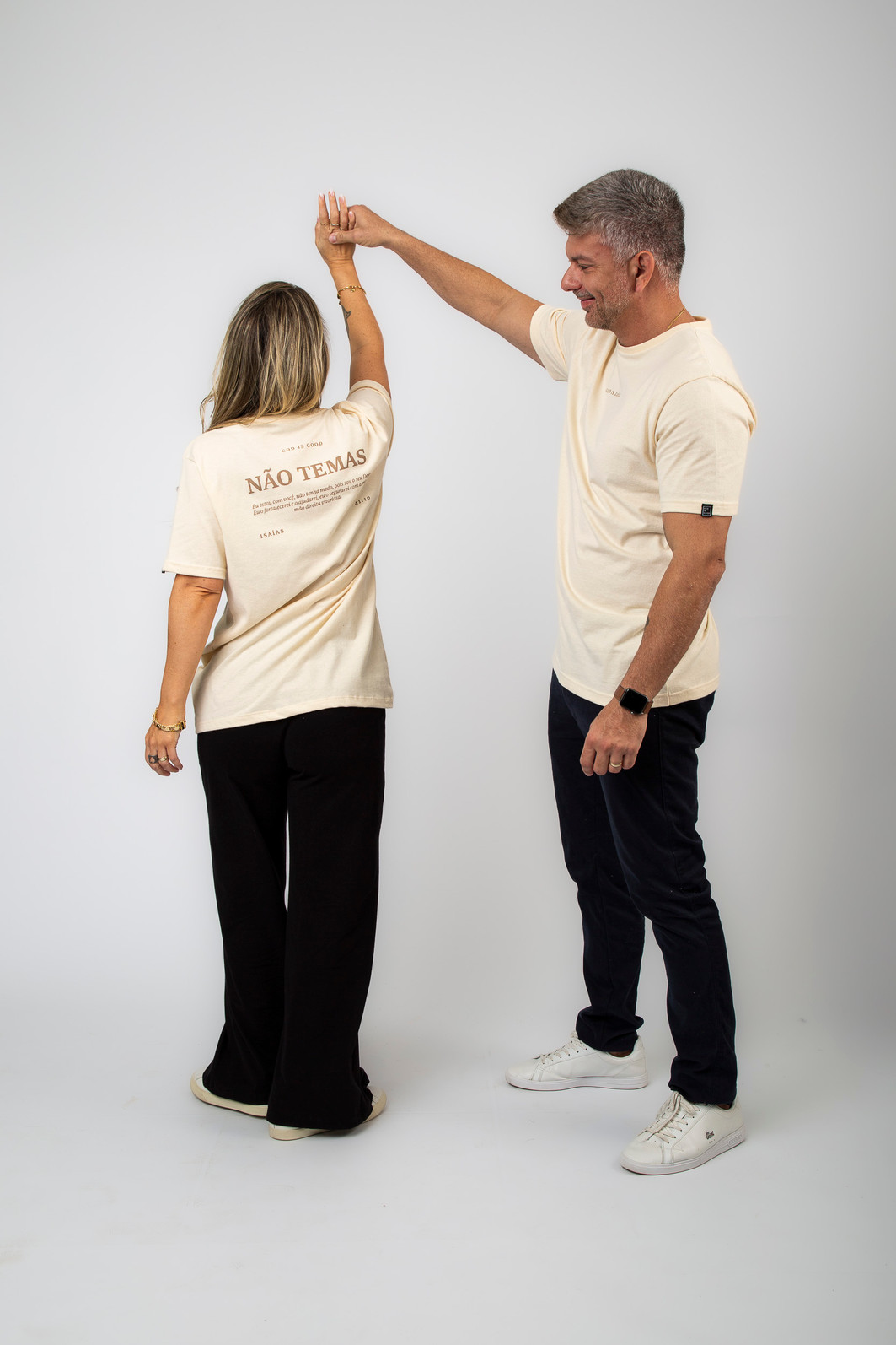 T-SHIRT NÃO TEMAS OVERSIZED OFF WHITE