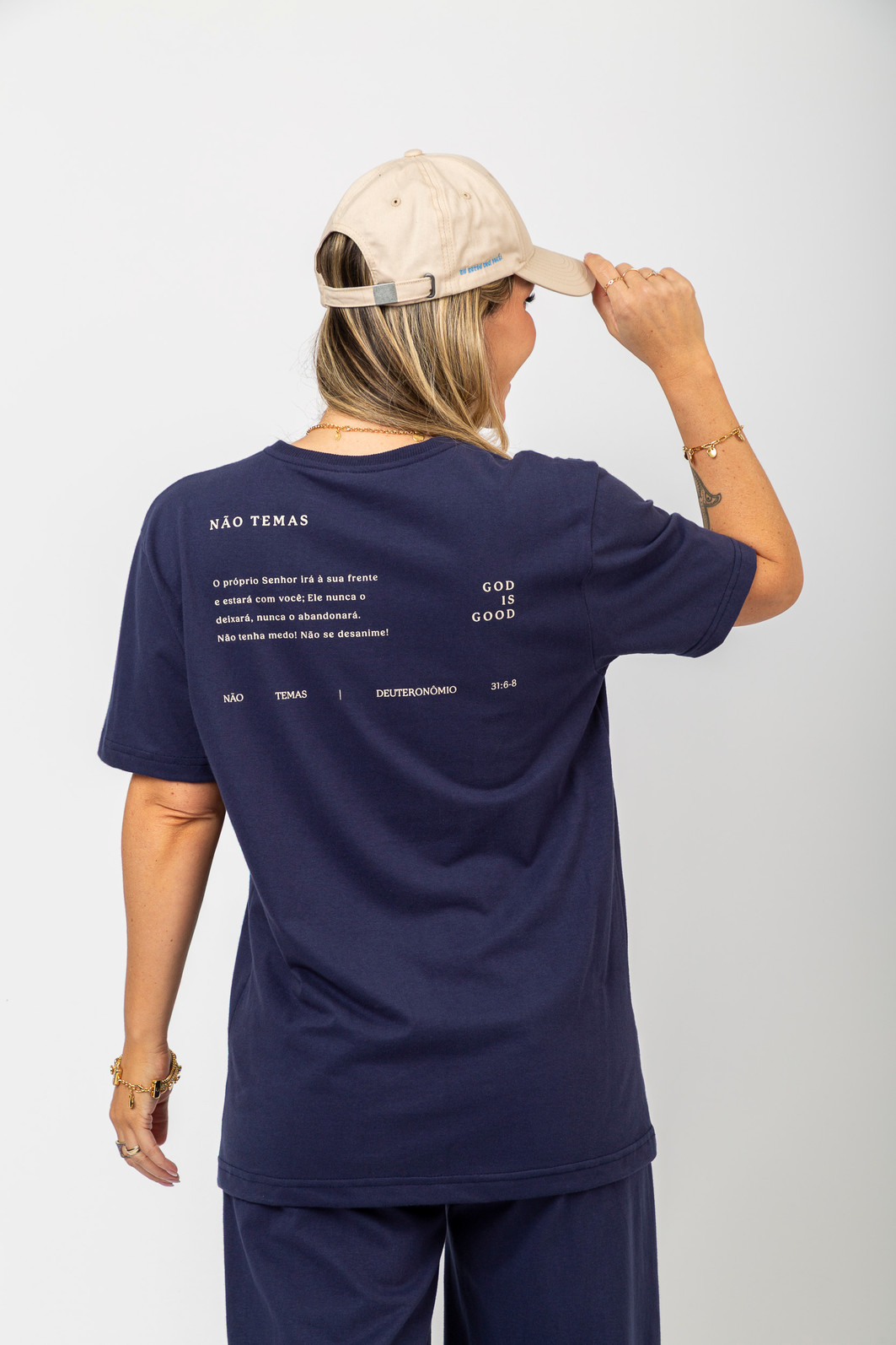 T-SHIRT NÃO DESANIME OVERSIZED