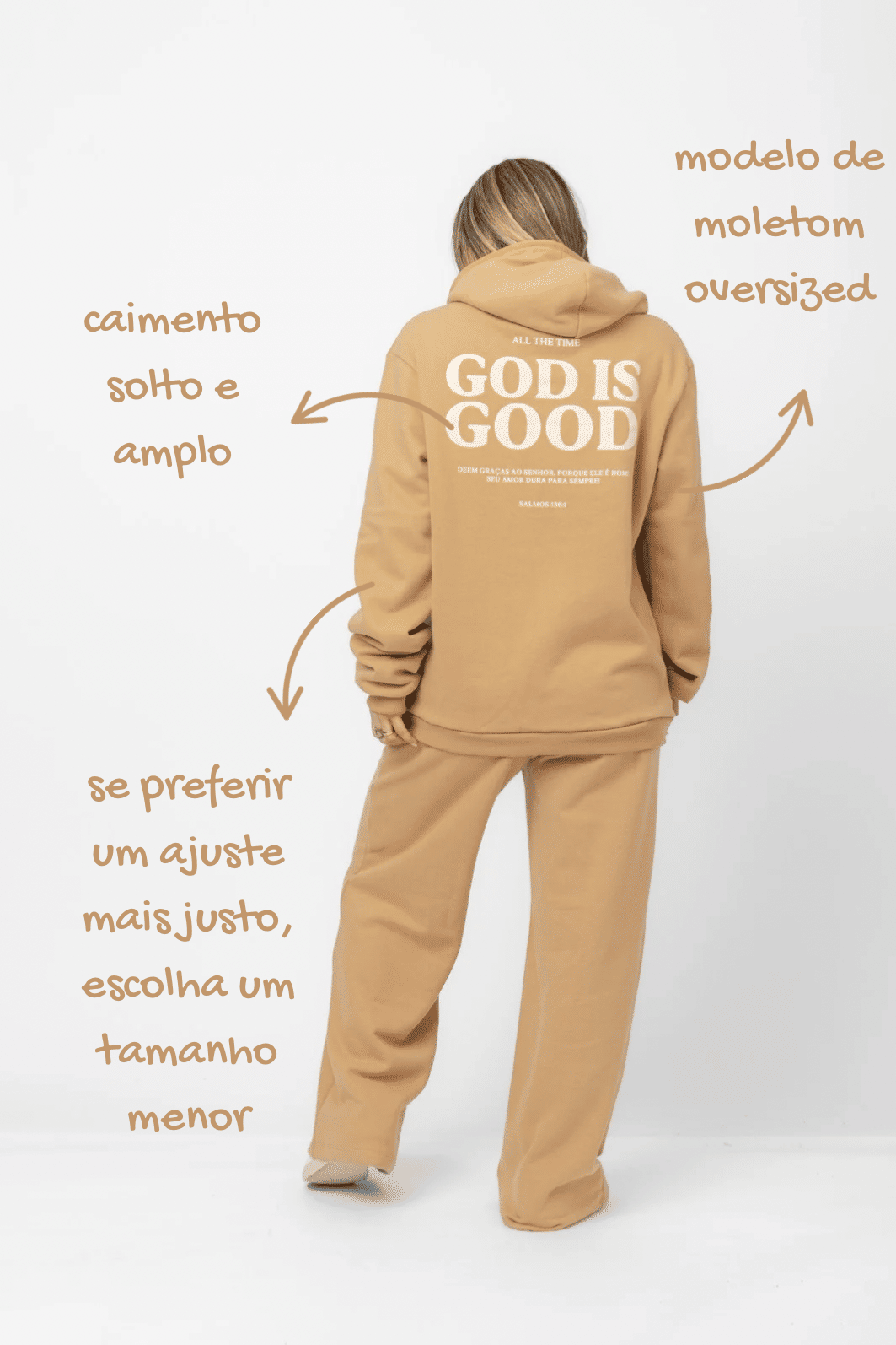 CASACO MOLETOM OVERSIZED ALL THE TIME