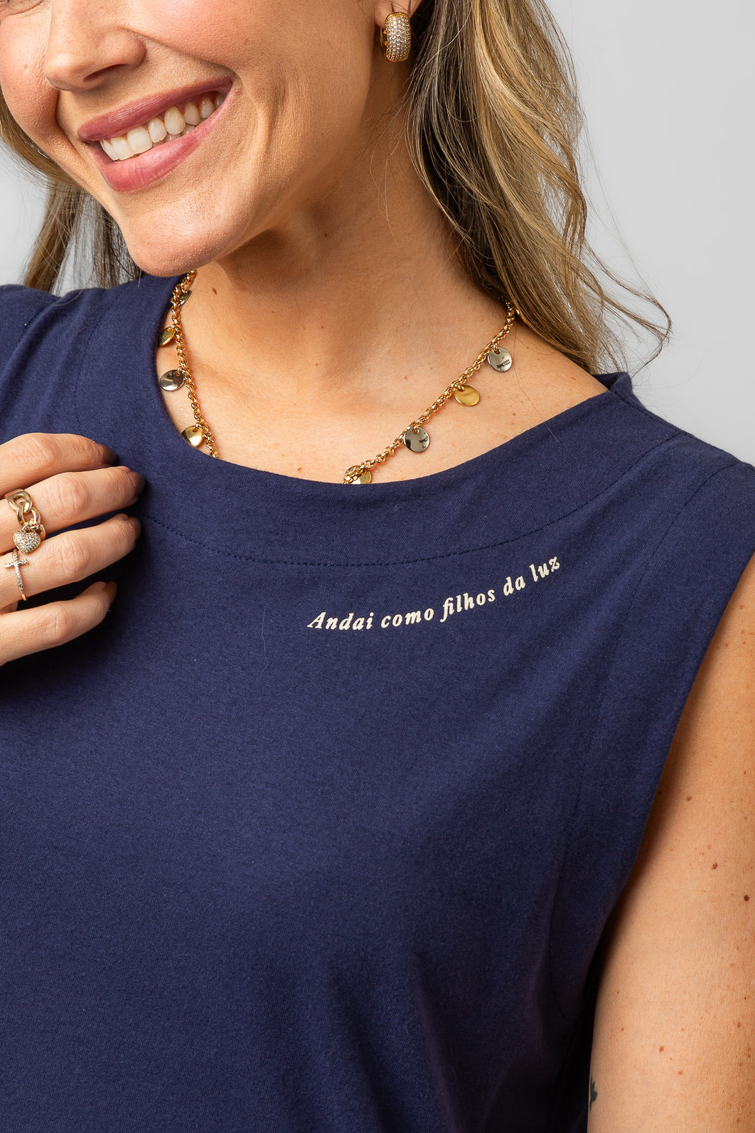 VESTIDO FILHOS DA LUZ MARINHO VESTIDO FILHOS DA LUZ MARINHO