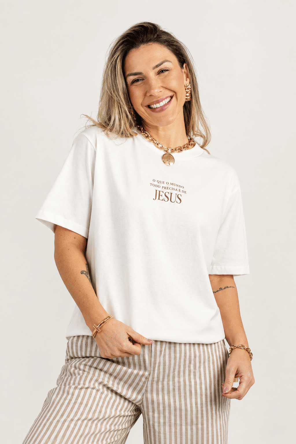 T-SHIRT OVERSIZED EXÔDO 33:15