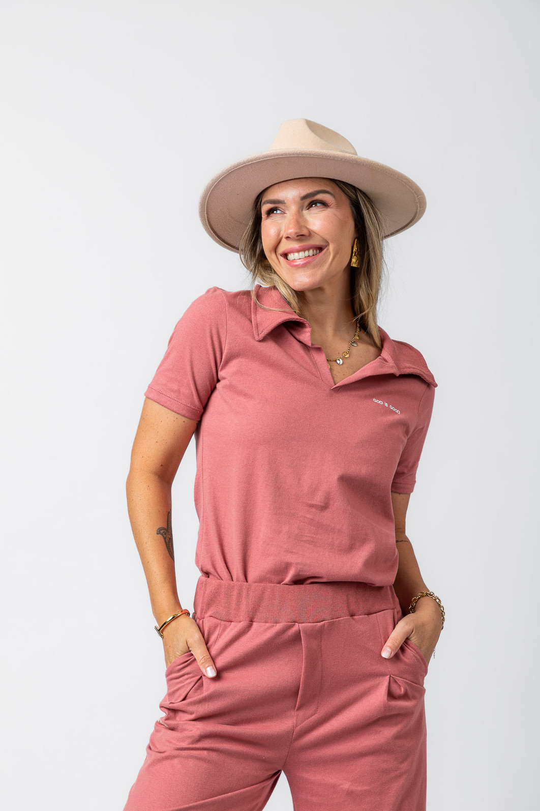 BLUSA POLO CLASSIC GOOD ROSE BLUSA POLO CLASSIC GOOD ROSE