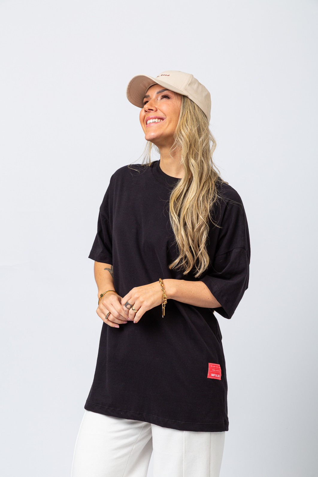T-SHIRT MAXI OVERSIZED JESUS SALVOU A MINHA VIDA