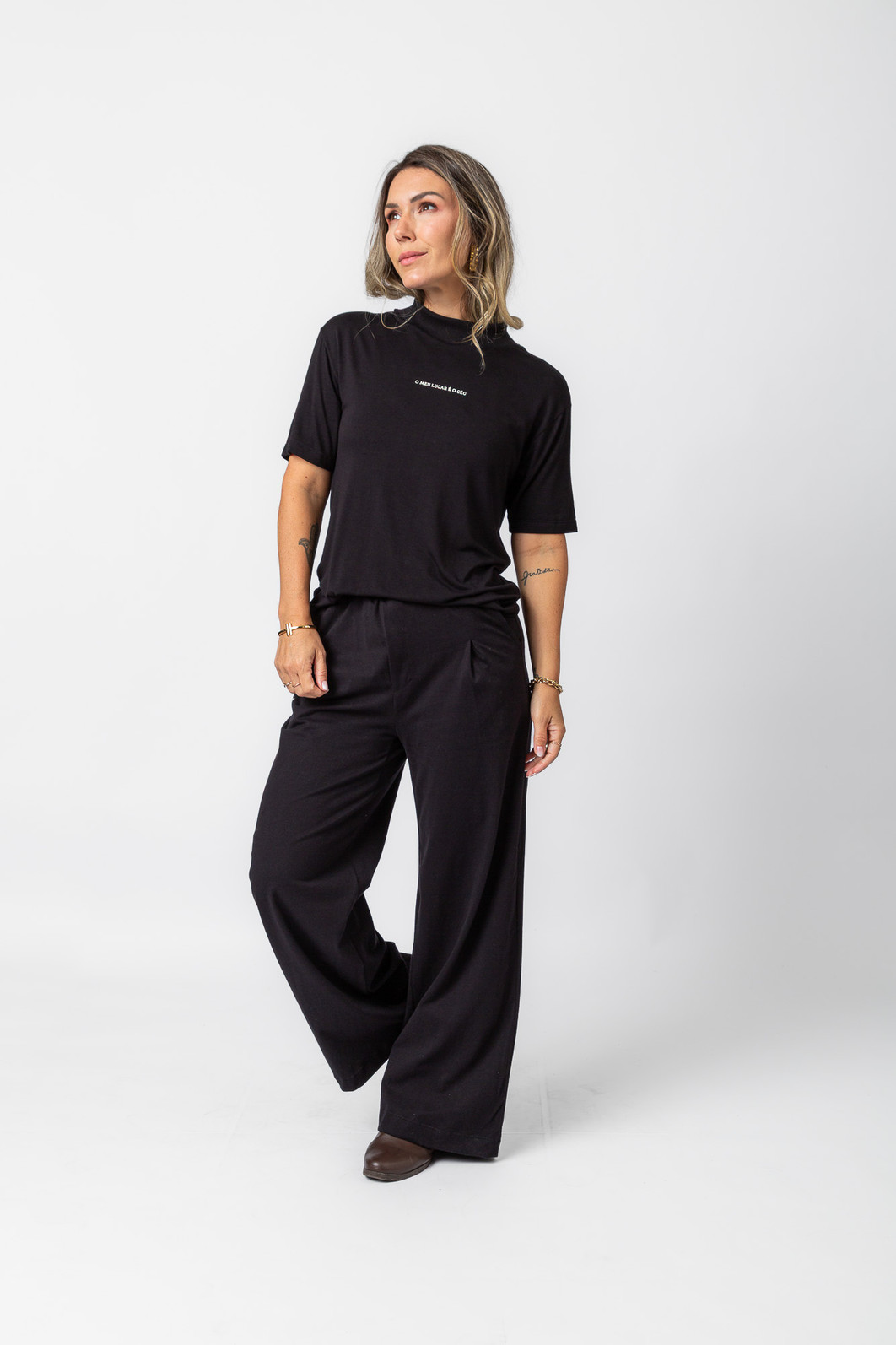 CALÇA CLASSIC VISCOSE PRETA CALÇA CLASSIC VISCOSE PRETA