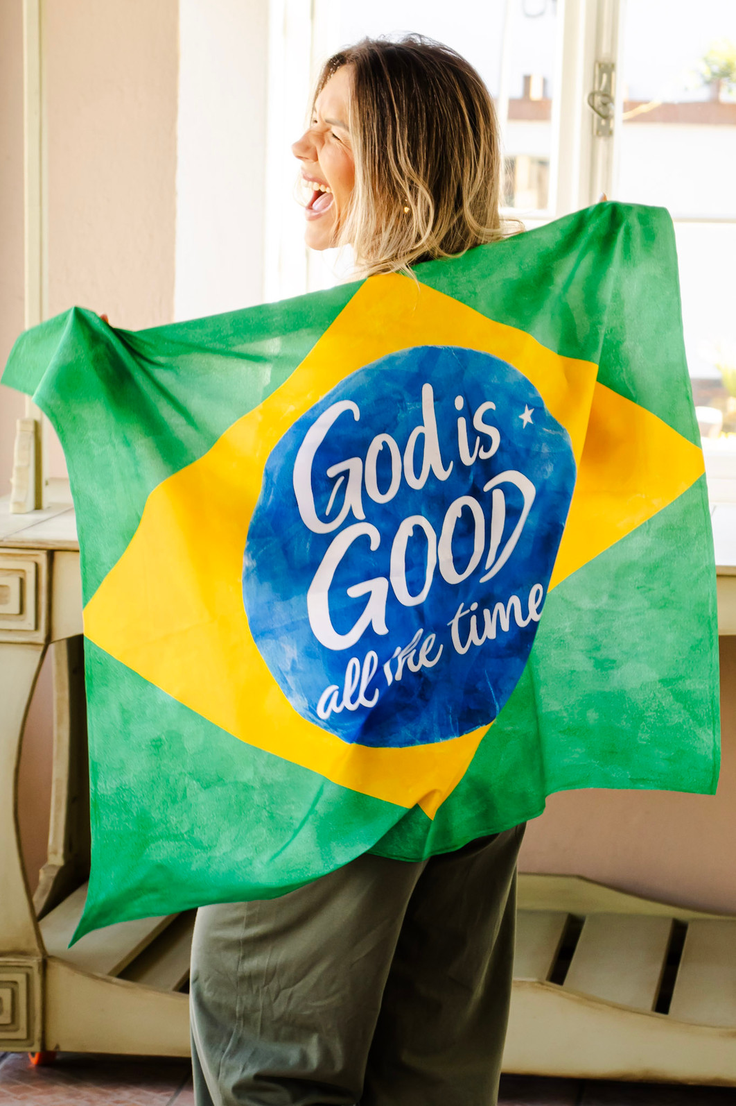 BANDEIRA O BRASIL É DO SENHOR