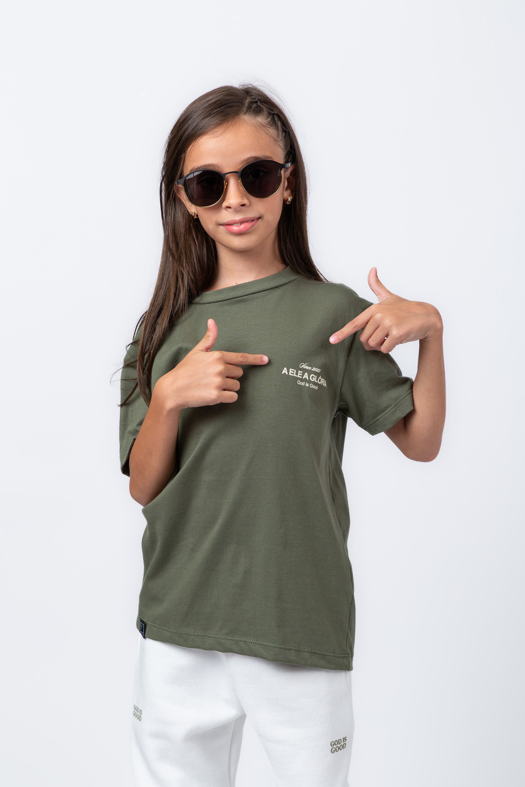 CAMISETA INFANTIL A ELE A GLORIA