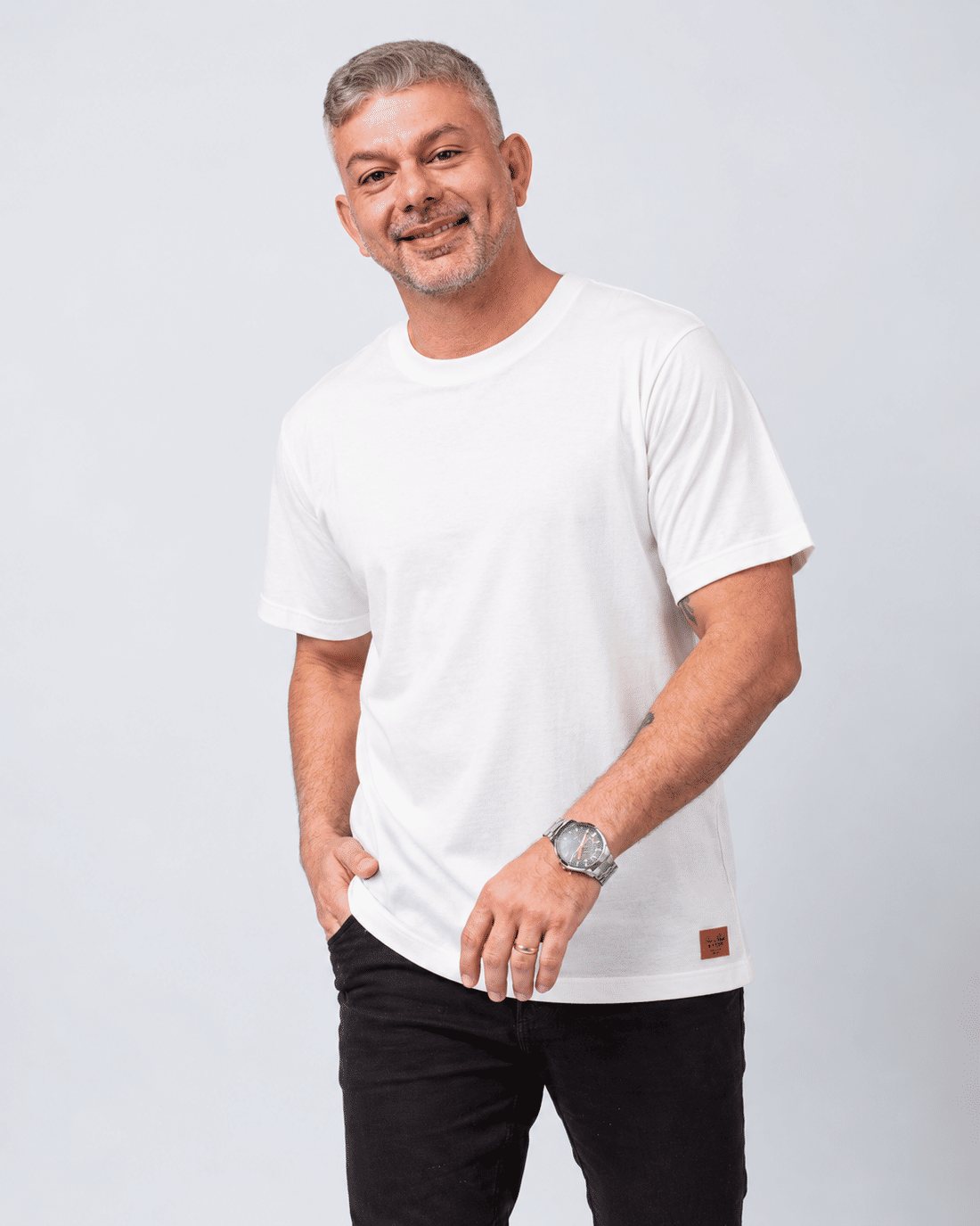 CAMISETA MASCULINA OVERSIZED O REI