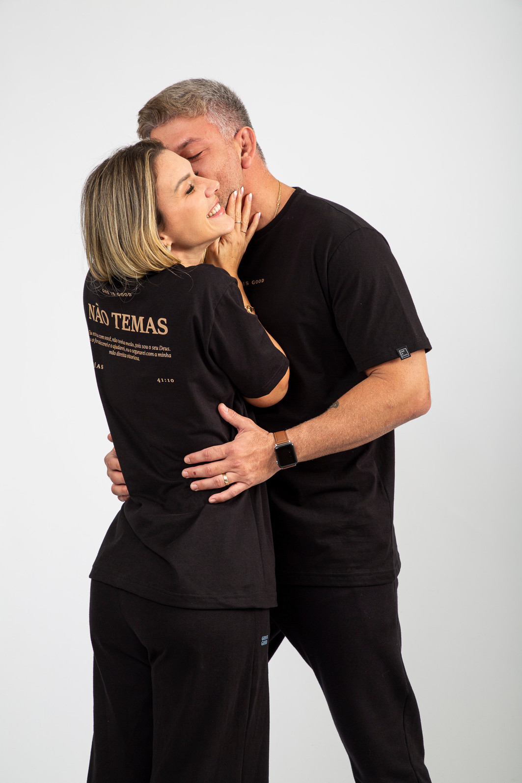 T-SHIRT NÃO TEMAS OVERSIZED PRETA