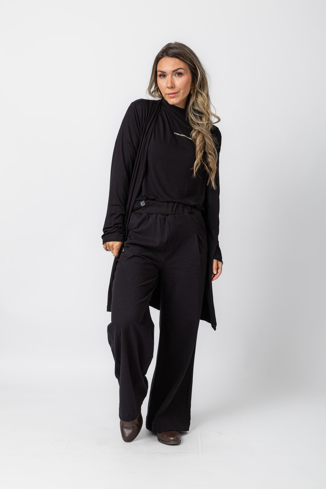 CALÇA CLASSIC VISCOSE PRETA CALÇA CLASSIC VISCOSE PRETA