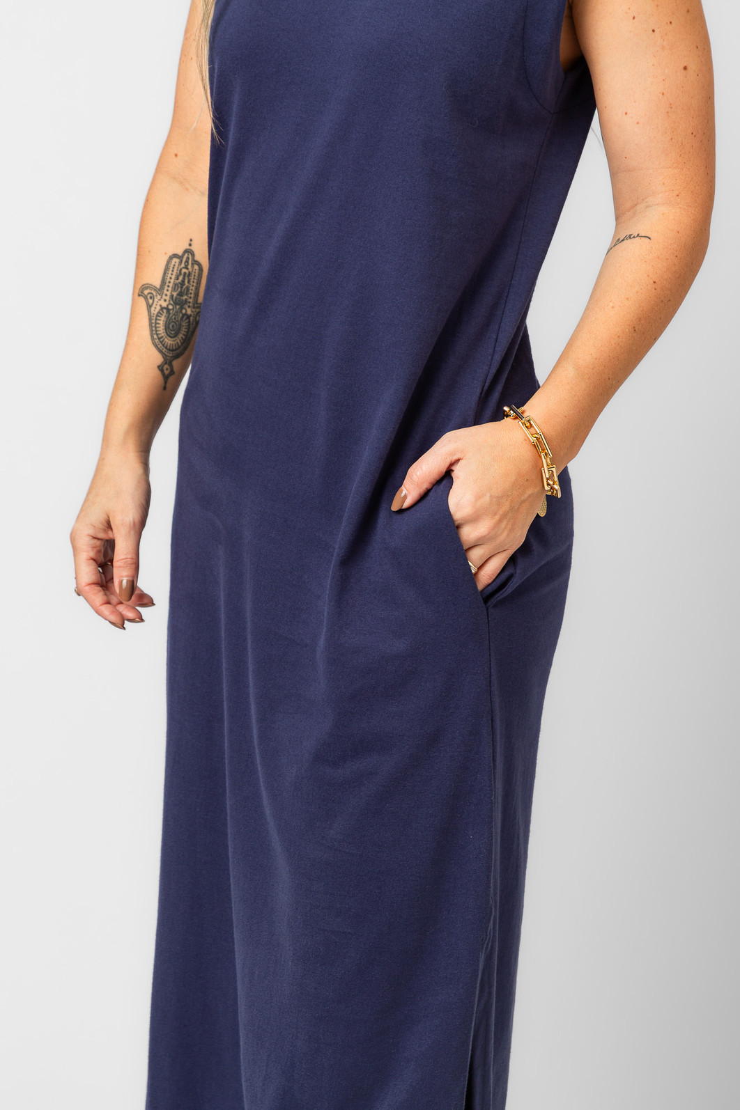 VESTIDO FILHOS DA LUZ MARINHO VESTIDO FILHOS DA LUZ MARINHO