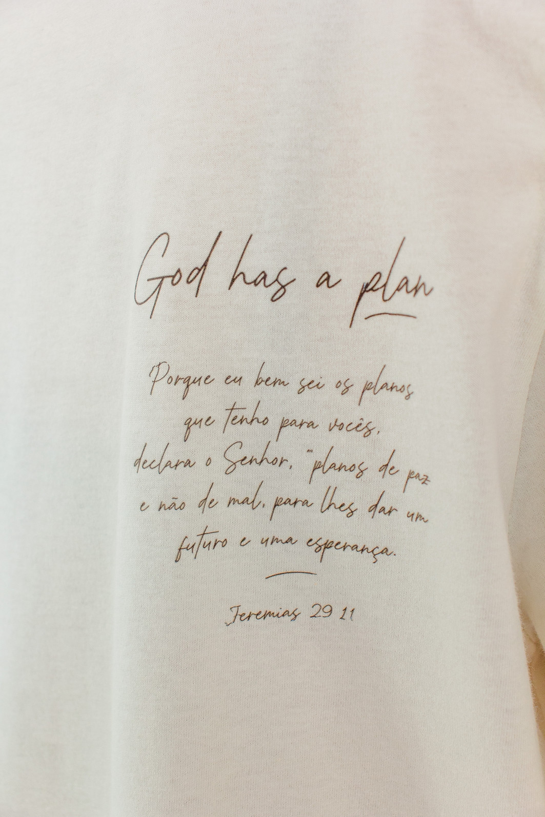 T-SHIRT OVERSIZED JEREMIAS 29:11