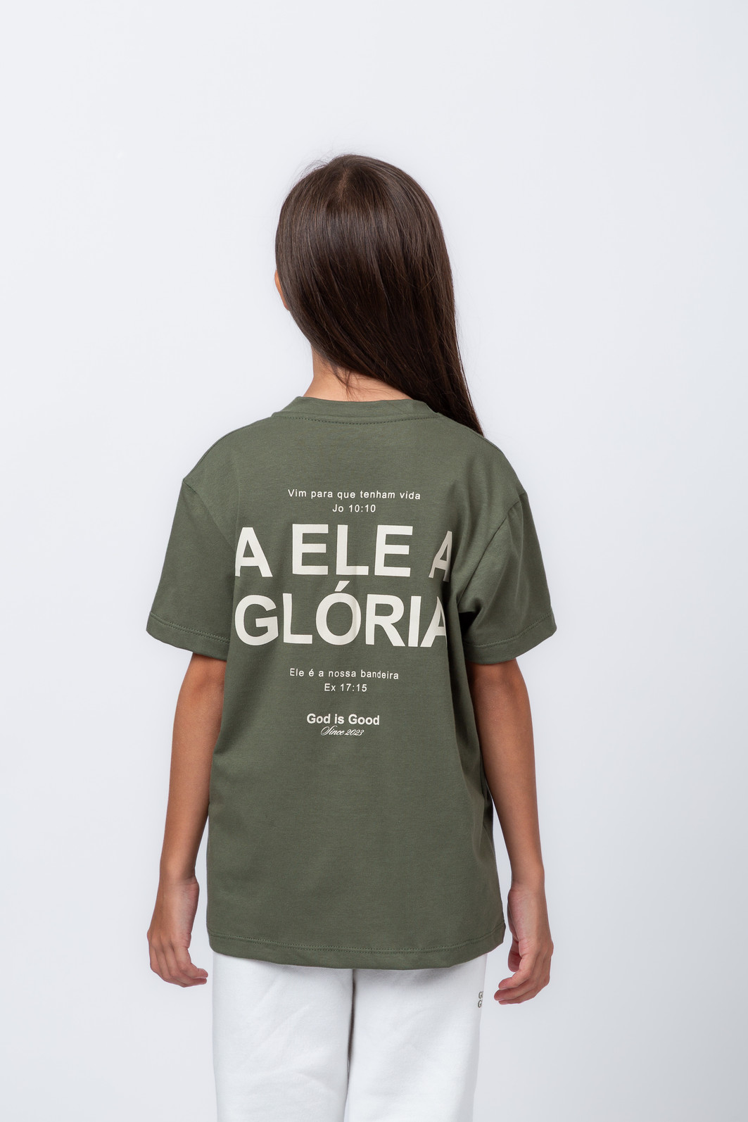 CAMISETA INFANTIL A ELE A GLORIA