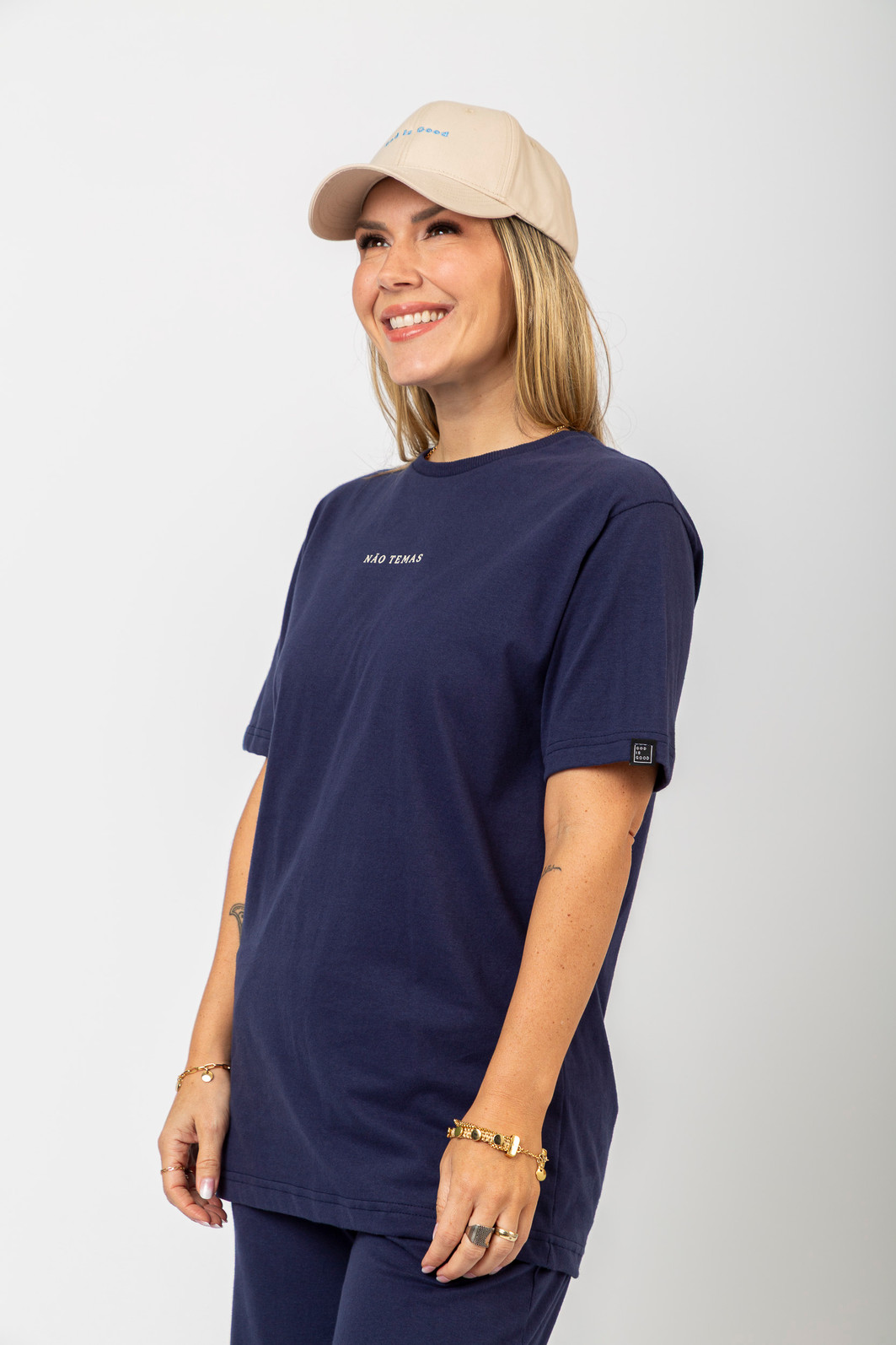 T-SHIRT NÃO DESANIME OVERSIZED