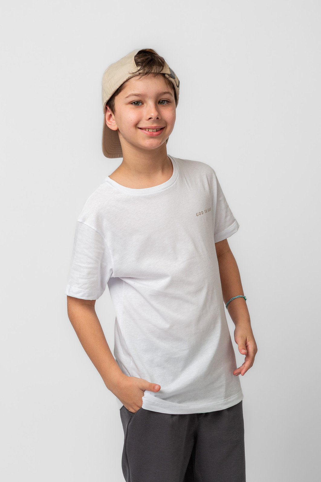 CAMISETA INFANTIL ALL THE TIME BRANCA CAMISETA INFANTIL ALL THE TIME BRANCA