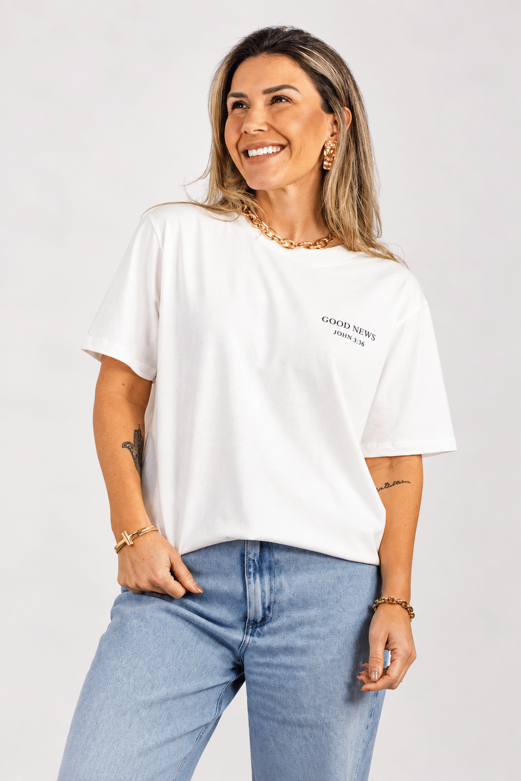 T-SHIRT OVERSIZED THE GOOD NEWS T-SHIRT OVERSIZED THE GOOD NEWS