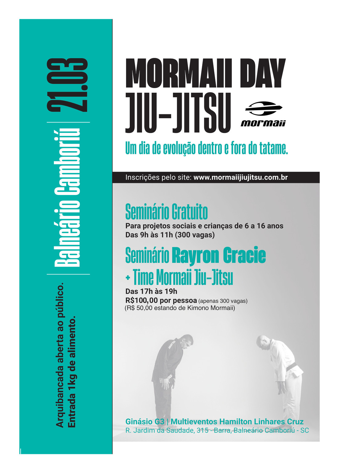 Mormaii Jiu-Jitsu Day - Seminario Adultos - Mormaii Jiu-Jitsu Day - Seminario Adultos -