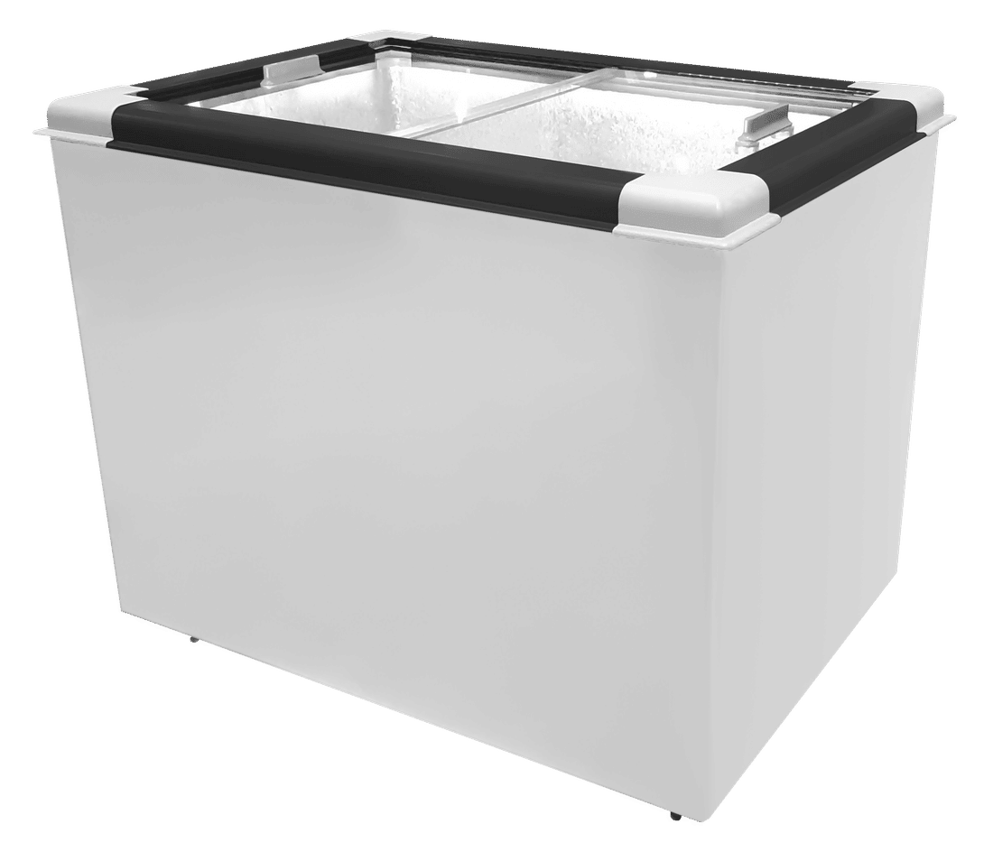 CONGELADOR FREEZER EXPOSITOR VITRINE ECO 250 .E. PRETO CAP EQUIV 310 LT