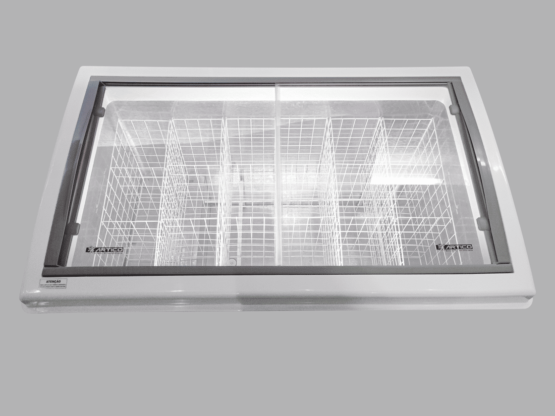 CONGELADOR FREEZER EXPOSITOR VITRINE SHOW SC 324 DOURADO CAP EQUIV 400 LT - SLIM