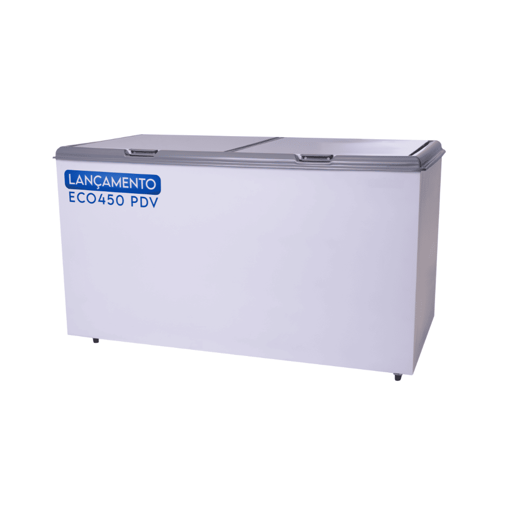 CONGELADOR ECO 450 CINZA P/ PONTO DE VENDA