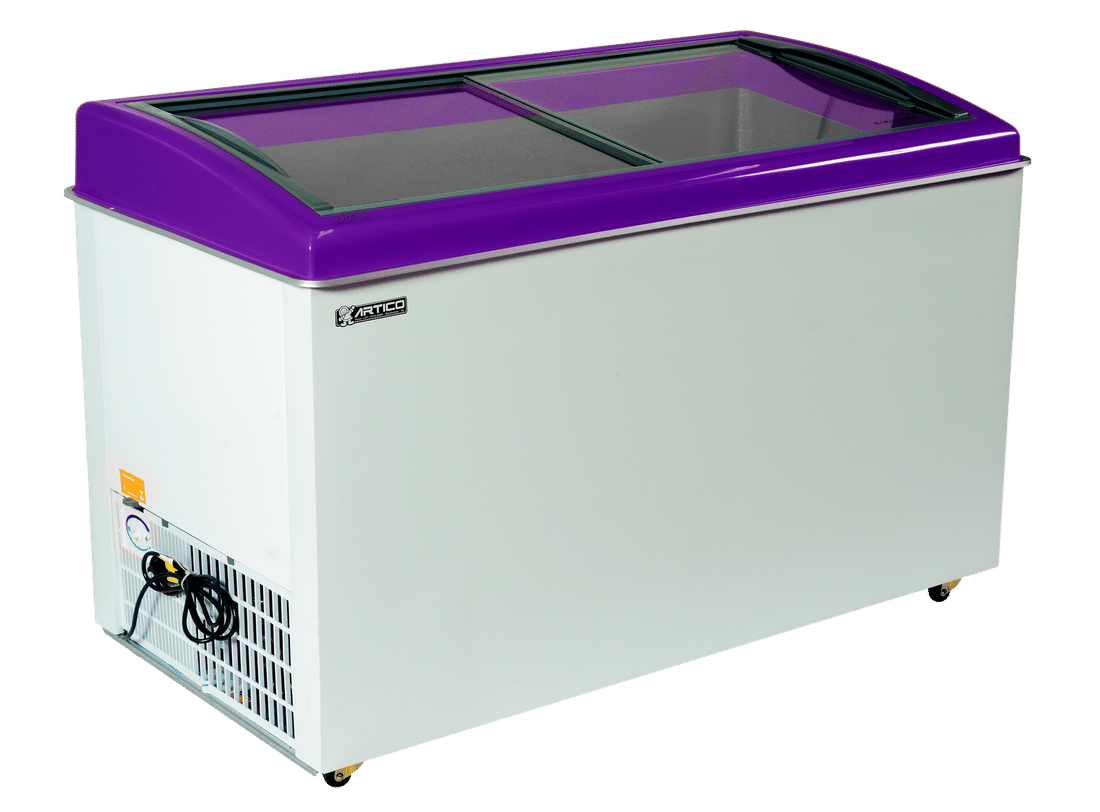 CONGELADOR FREEZER EXPOSITOR VITRINE SHOW SC 424 PURPURA CAP EQUIV 460 LT - SLIM