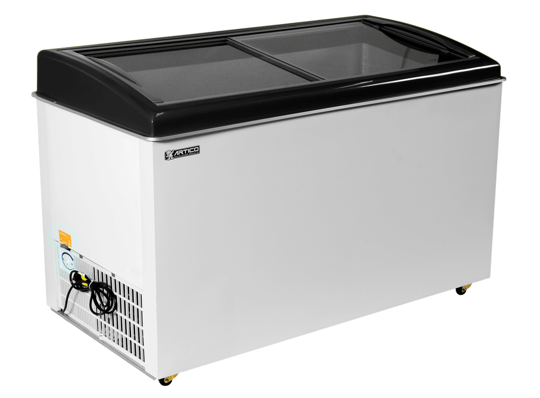 CONGELADOR FREEZER EXPOSITOR VITRINE SHOW SC 424 PRETO CAP EQUIV 460 LT - SLIM