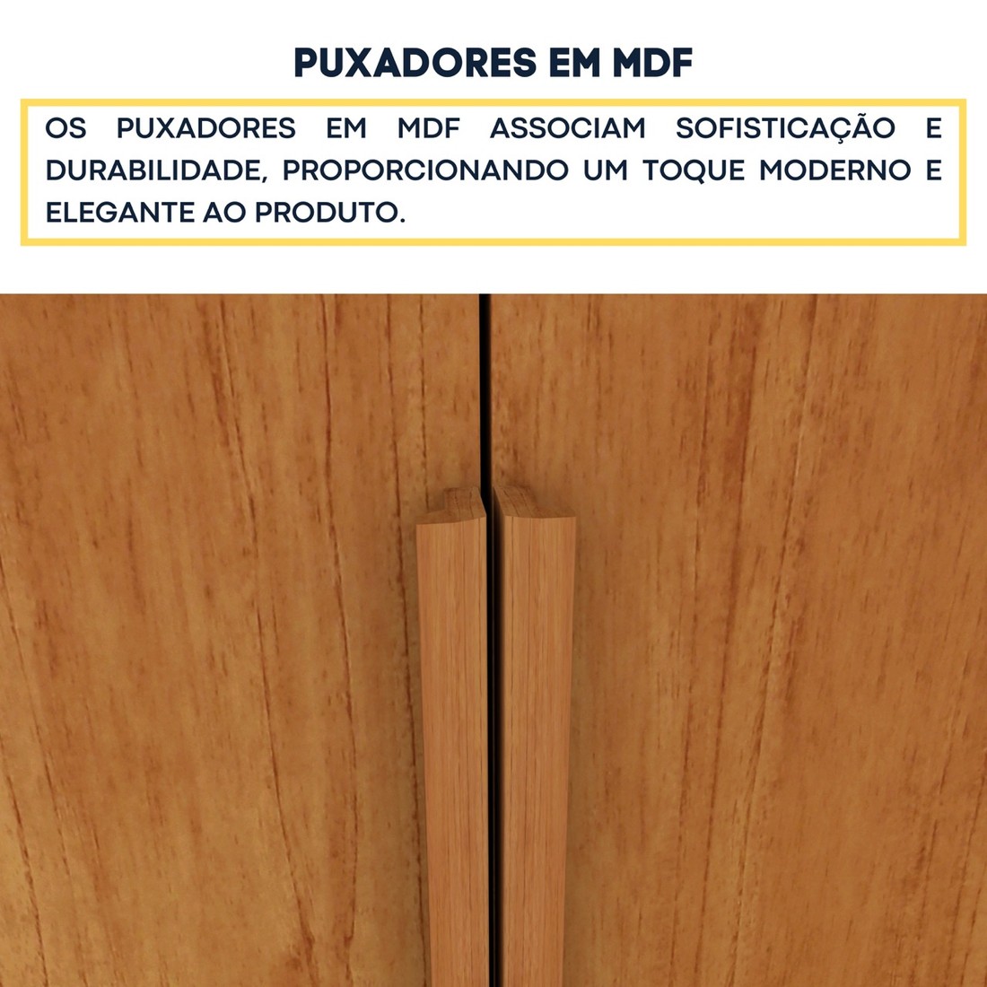 Guarda-Roupa Casal em MDF 6 Portas Tcil Móveis Joinville Cinamomo Guarda-Roupa Casal em MDF 6 Portas Tcil Móveis Joinville Cinamomo