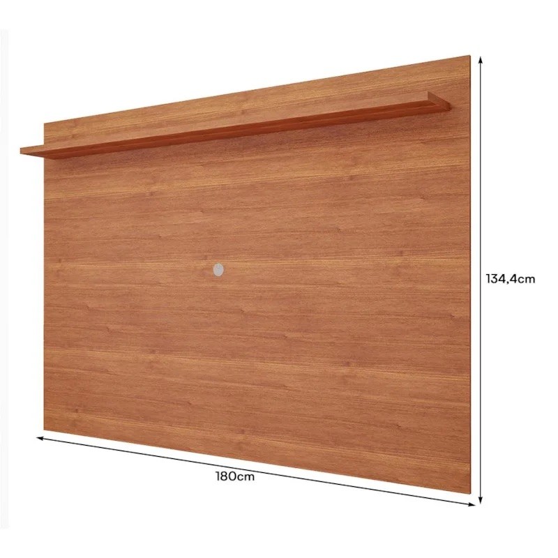 Painel 100% MDF para TV até 70 Polegadas Sotile Permobili Cinamomo Painel 100% MDF para TV até 70 Polegadas Sotile Permobili Cinamomo