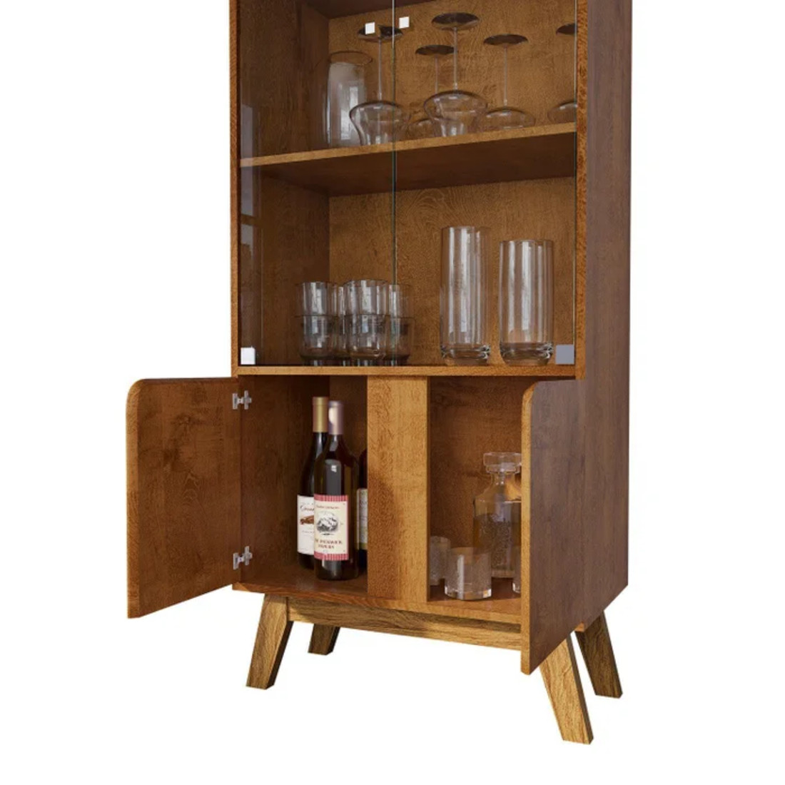 Cristaleira 2 Portas Madri Naturalle Bechara Cristaleira 2 Portas Madri Naturalle Bechara