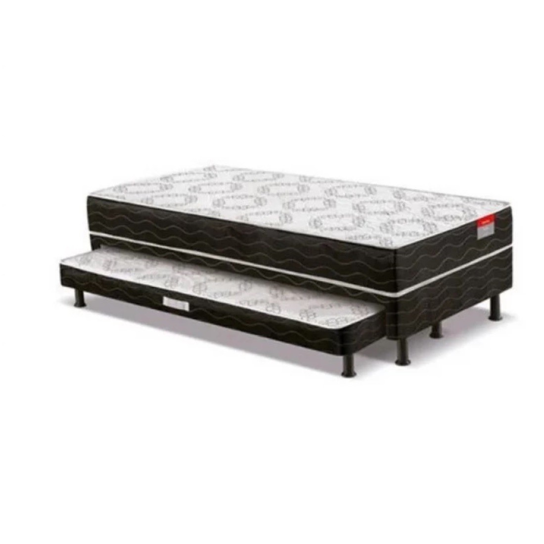 Cama Box Solteiro Com Auxiliar Rubi 88x188 Reconflex Cama Box Solteiro Com Auxiliar Rubi 88x188 Reconflex