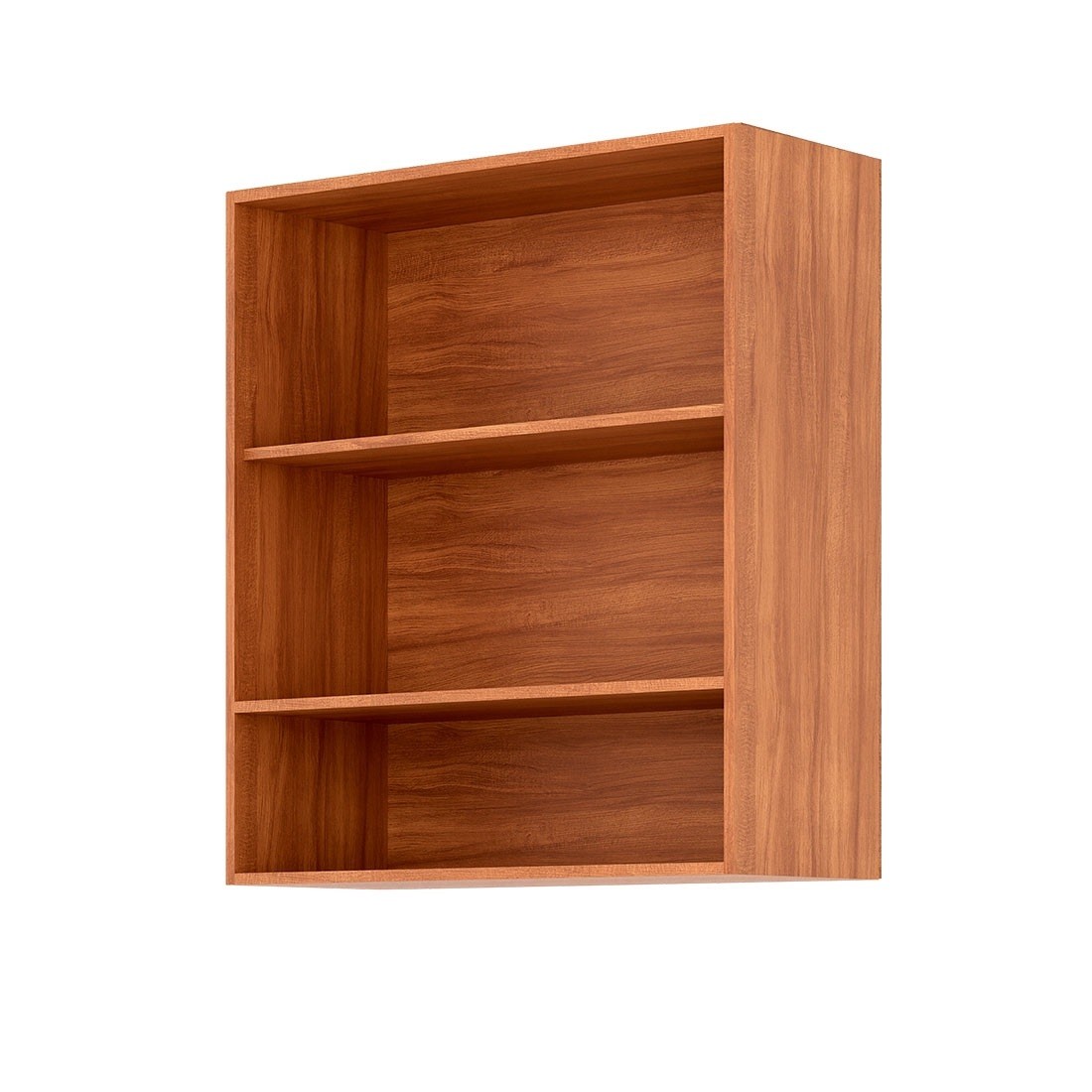 Armário Aéreo Esplendida Cristal 80 2 Portas 100% MDF MGM Móveis - Cinamomo/Of White
