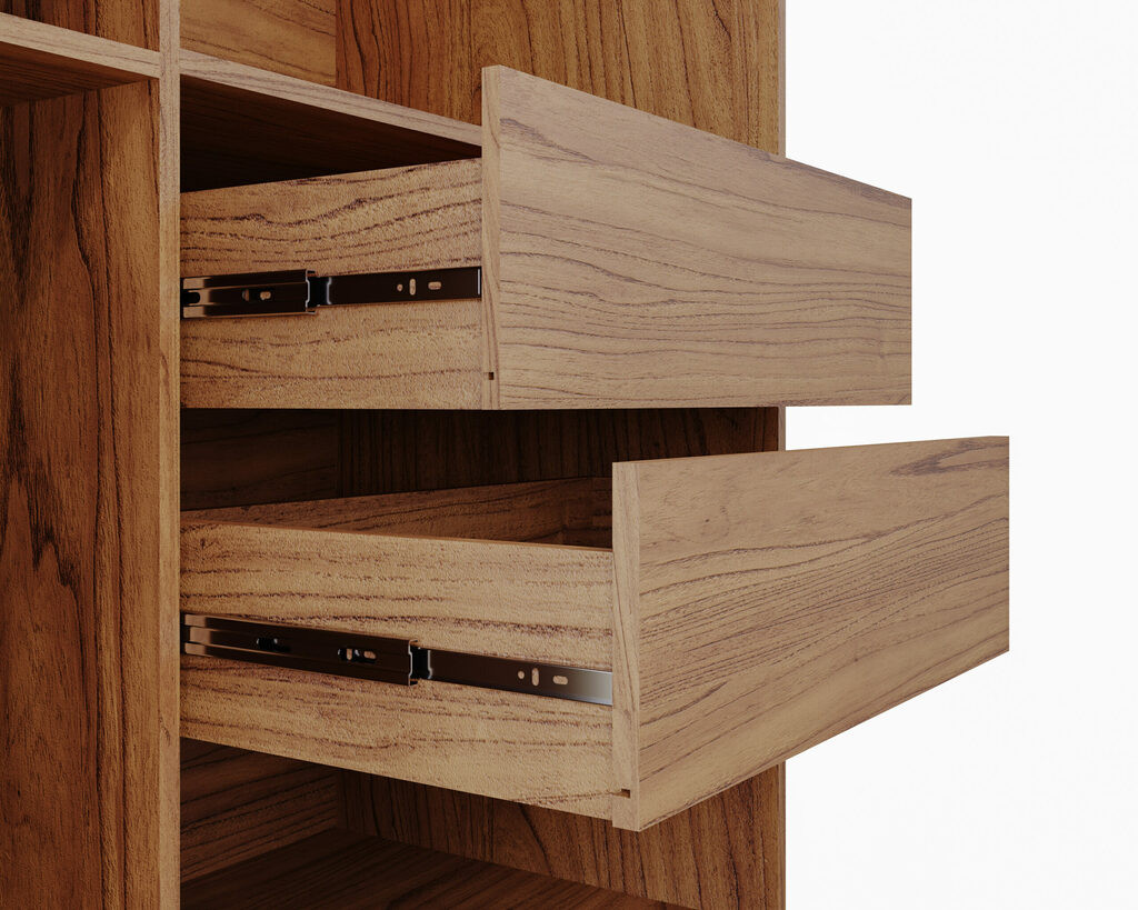 Guarda-Roupa Casal em MDF com Espelho, 2 Portas de Correr Ilhéus Cinamomo/Off White - Panan Guarda-Roupa Casal em MDF com Espelho, 2 Portas de Correr Ilhéus Cinamomo/Off White - Panan