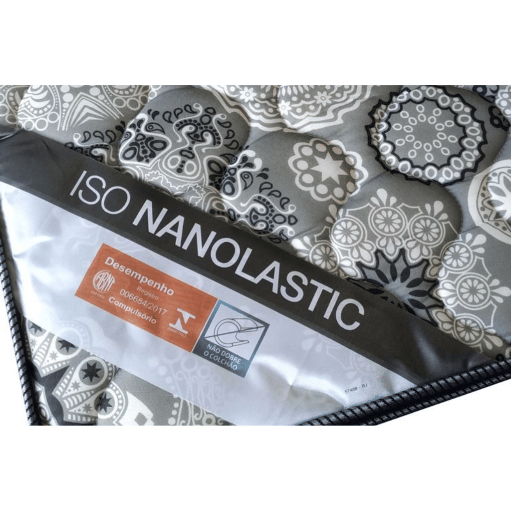 Colchão Casal Ortobom com Molas Nanolastic 138x188x25 Colchão Casal Ortobom com Molas Nanolastic 138x188x25