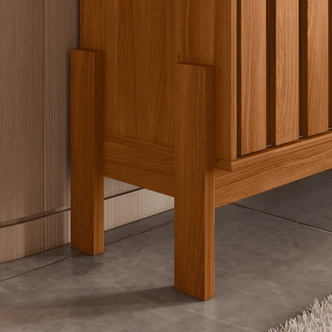 Rack Bancada New Aurora Mobler Cinamomo Mel