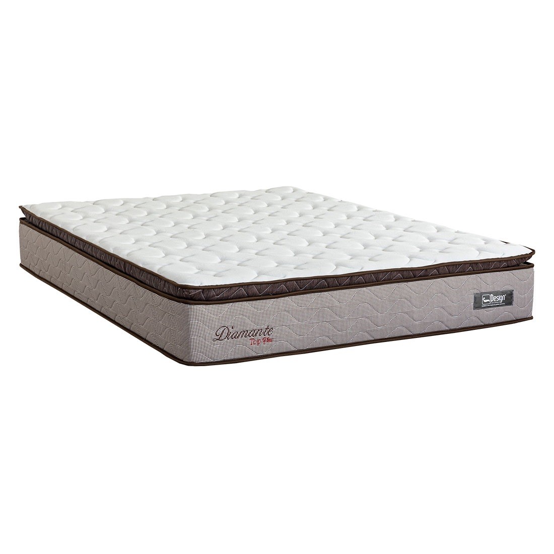 Colchão Casal 138cm Top Flex Diamante com Pillow - Design Colchão Casal 138cm Top Flex Diamante com Pillow - Design