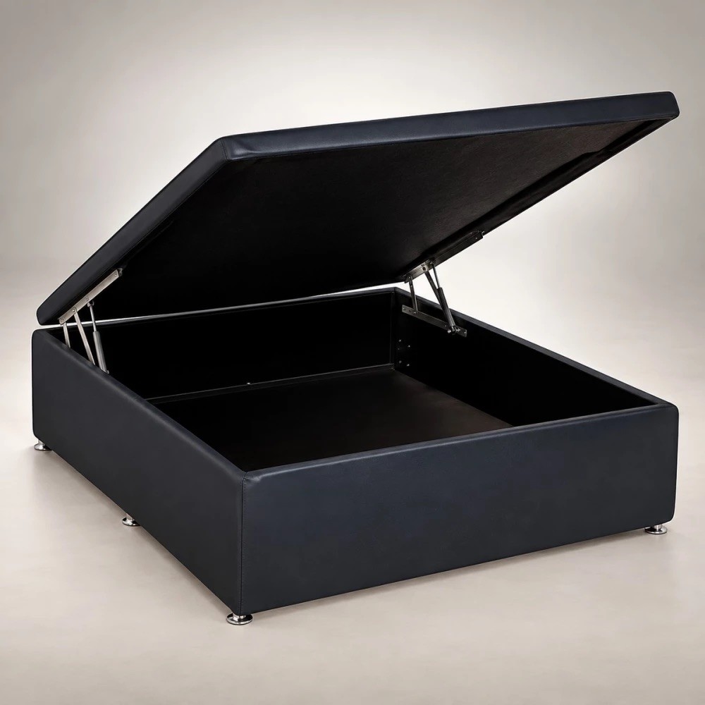 Base Baú Sommier Ortobom 138x188x39cm Physical - Preto