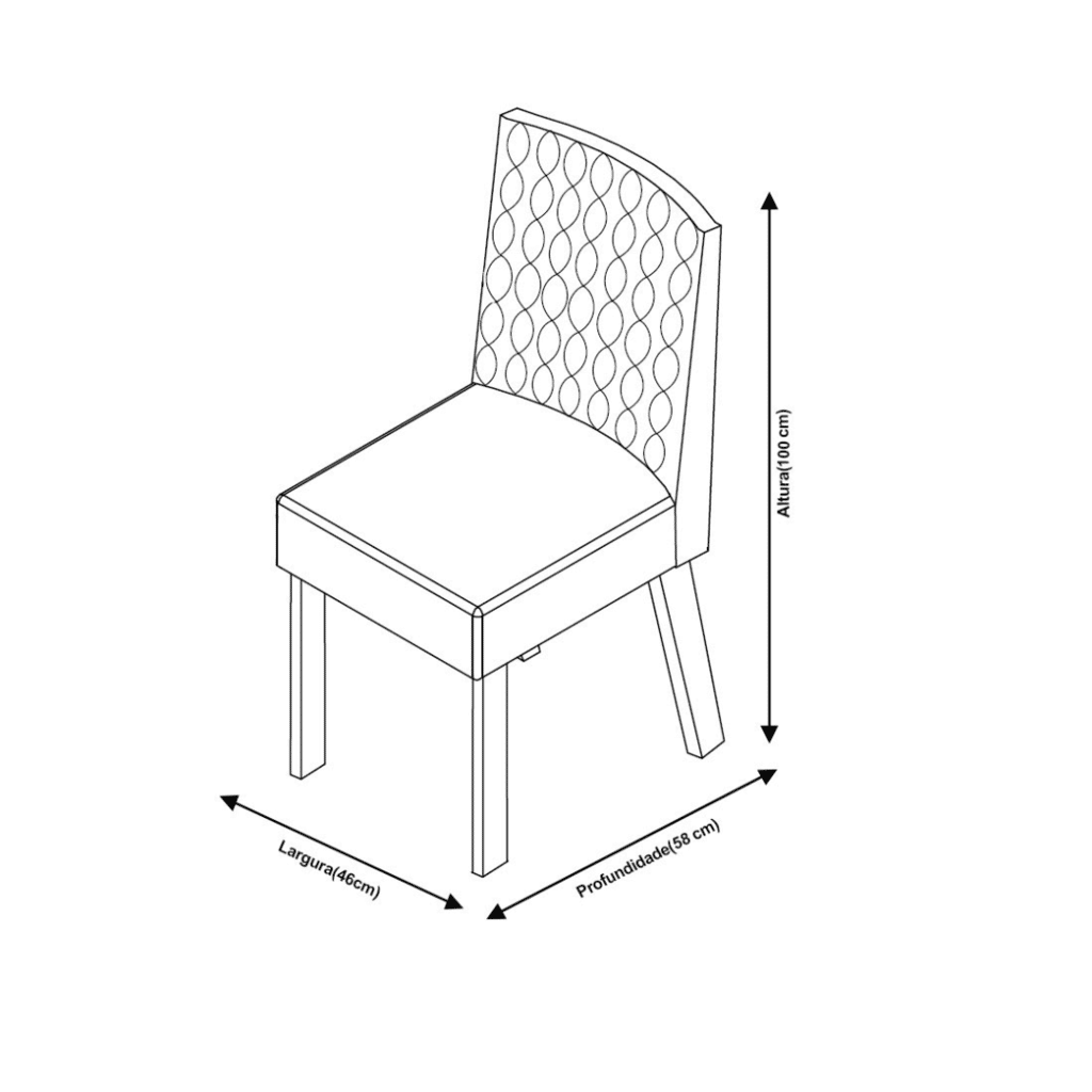 Conjunto Mesa Luxury 135x135 Tampo de Vidro com 08 cadeiras Stela Naturalle 3001 - Bom Pastor  Conjunto Mesa Luxury 135x135 Tampo de Vidro com 08 cadeiras Stela Naturalle 3001 - Bom Pastor